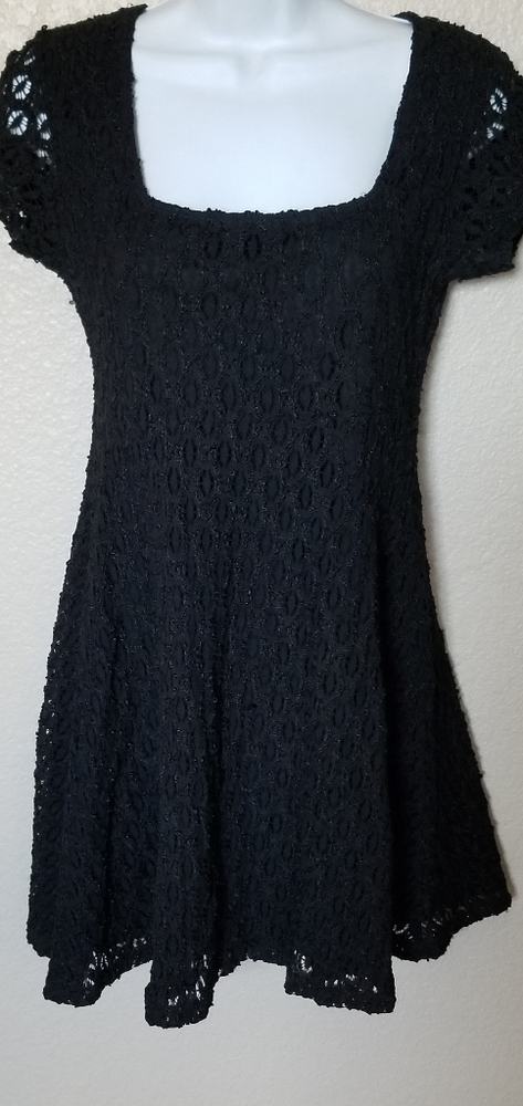 Cute lacey little black dress